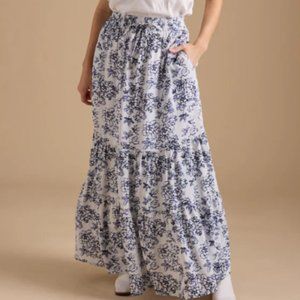 NWT Jovie Tiered Maxi Skirt- DownEast